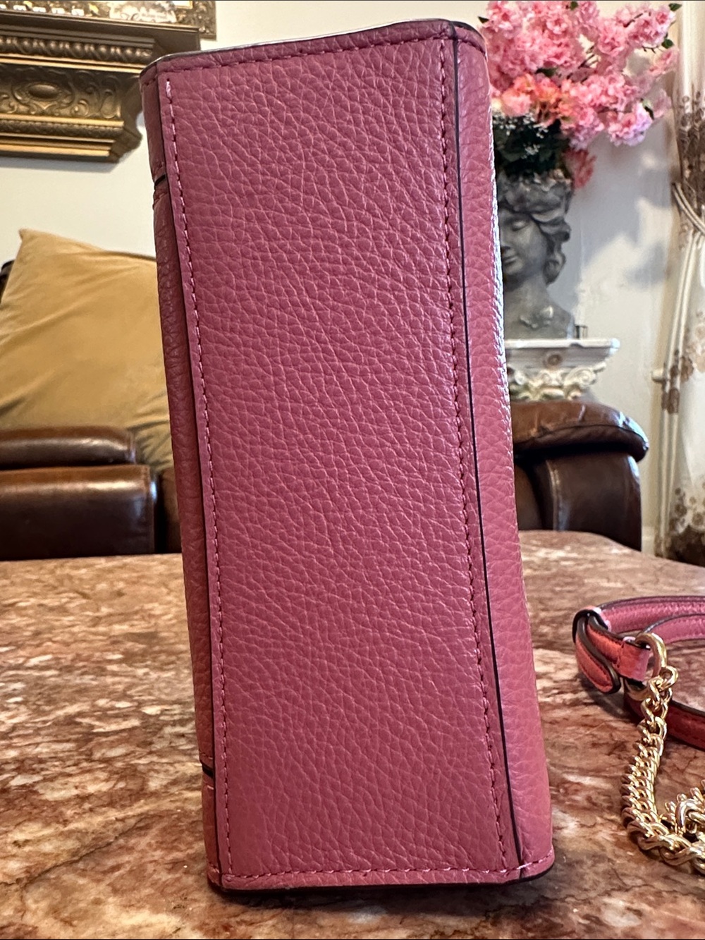 Coach mini pink pepper purse - Picture 7 of 16